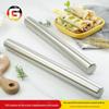 Rolo de Massa de Aço Inoxidável 40cm Bastão de Farinha Pele de Panqueca Bolinho Antiaderente Ferramenta Prática de Cozinha Doméstica para Assar e Sovar
