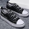 Nuevos Zapatos de Lona para Hombre de Otoño, Zapatos para Hombre, Zapatos Casuales de Tela Estilo Coreano, Zapatos Versátiles Transpirables, Zapatos de Moda