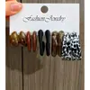 Set de Pendientes de Aro de Moda Transfronterizos Europeos y Americanos para Mujer, Versátiles y Elegantes, Pendientes de Moda Estilo Ins al por Mayor