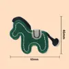 Parches Bordados 2026 Año del Caballo en Stock, Parches Decorativos para Accesorios de Ropa, Parches Pequeños de Caballo, Parches Bordados para Chaquetas de Plumas