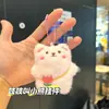 Ins Blush Pacha Dog - Muñeca linda con forma de corazón para niña, colgante de mochila escolar, muñeca creativa de peluche, regalo para pareja de dibujos animados