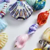 Jingdezhen cerámica joyería cuentas de vieira cuentas sueltas bolsa de material para collar estudiante femenina concha diy tejido a mano nuevo