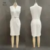 Vestido de Verano Elegante Casual sin Mangas con Cinturón y Bolsillos Shein Comercio Exterior Transfronterizo Europeo y Americano 2026 Sitio Independiente de Amazon