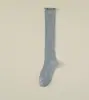 Calcetines Cómodos y Amigables con la Piel para Primavera y Verano con Borde Fruncido, Calcetines de Media Pantorrilla a la Moda de Color Sólido con Borde Enrollado, Calcetines Versátiles para Piernas Moldeadores y Adelgazantes