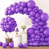 Conjunto de Balões Macaron de Cor Pura Mais Vendido da Amazon Decoração para Casamento Festa de Aniversário Arranjo Combinação de Balões
