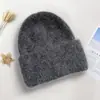 Chapéus de Tricô Quentes e Modernos para Outono e Inverno para Homens e Mulheres, Chapéus de Lã Quentes e à Prova de Frio para Viagens ao Ar Livre, Logo Personalizado, Chapéus Versáteis para o Frio