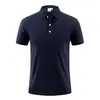 YDD MS601# Camisa Polo de Moda 40 Camisa Polo para Hombre en stock Básica Popular Manga Corta Holgada Pura
