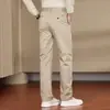 Pantalones de Hombre de Alta Calidad Rectos Holgados Otoño 2026 Nuevos Pantalones Casuales para Hombre Resistentes a las Arrugas Pantalones Formales para Hombre de Mediana Edad Venta al Por Mayor