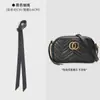 Adequado para Puxador de Zíper Corda de Tração Alça de Cordão de Reposição para Bolsa de Câmera Gucci Black Double G Cabeça de Tigre