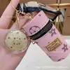 Chaveiro Diário Saco da Fortuna Ouro Puro 999 Pingente Pendurado na Bolsa do Carro Abertura para Pendurar Presente Venda por Atacado