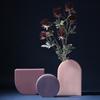 Color Morandi Geometría Nórdico Cerámica Jarrón Modelo Casa de Diseño Adornos Decoración Suave Creativa Venta al por Mayor