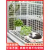Red de aislamiento anti-gato, barrera para ventana de gato, red de sellado de ventana para balcón con mascotas, anti-caídas, red protectora sin perforaciones