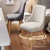Silla de computadora para uso doméstico, silla de comedor de madera maciza, simple y cómoda para sentarse a largo plazo, taburete para escritorio de estudio con respaldo, silla de maquillaje para dormitorio de niñas