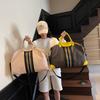 Costura Transversal Cor Contrastante Primavera 2025 Bolsa Grande de Mão Bolsa de Ombro Bolsa Transversal Bolsa de Yoga Bolsa Esportiva Bolsa de Viagem