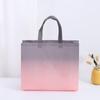 Bolsa Laser Colorida de Não Tecido Bolsa da Moda para Roupas de Marca Bolsa de Compras Bolsa de Embalagem Bolsa de Presente Publicitária Personalização