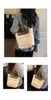 Bolso de mujer transfronterizo bolso de lona estilo coreano bolso tote casual perezoso Henggeng nuevo bolso de hombro único retro para el trabajo