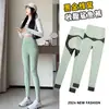 Pantalones de Miel Líquida Dorada Negra con Diseño de Panal para Primavera y Verano para Usar por Encima, Pantalones de Yoga Adelgazantes de Cintura Alta para Control de Abdomen para Mujeres