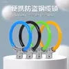 Candado para Bicicleta Candado de Cable de Acero Engrosado para Bicicleta de Montaña Bicicleta de Carretera Candado de Anillo de Aleación Candado Impermeable Antirrobo para Scooter Eléctrico