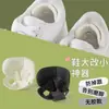 Almohadillas para el talón antirozaduras para zapatillas deportivas, medio número más grandes que el zapato, almohadillas interiores con ajuste antideslizante para el talón para mujer