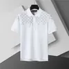 Transfronterizo [Versión Correcta] 26 Camisa Polo de Verano para Hombre de Negocios Estilo Nuevo con Cuello Campana y Mangas Cortas, Estilo Europeo y Americano, Alternativa de Comercio Exterior
