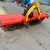 Rotocultivador Agrícola para Aflojar y Voltear la Tierra, Rotocultivador de Montaje Trasero para Tractores Agrícolas, Enganche de Tres Puntos, Arado Profundo Ponderado