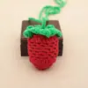 Bolsita de Huevo Dibujos Animados Tejida a Mano de Lana Pequeña Amarilla Bolsa de Huevo Festival del Bote del Dragón Principio del Verano Red de Huevo Pez Dorado Producto Terminado para Niños Colgante al Cuello