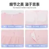 Comercio Electrónico Transfronterizo 10A Fabricante Clase a Algodón Primavera y Verano Pijamas de Maternidad con Almohadillas en el Pecho para Mujeres Postparto, Talla Extra Una Pieza para Dropshipping