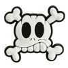 Canudos para Festa de Halloween Fivelas Decorativas de PVC Acessórios para Joias DIY Coberturas de Canudo Desenho Animado de Caveira Fantasma Morcego