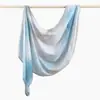 Lenço longo versátil de seda com estampa digital aquarela Bali, mais vendido na primavera e no outono, xale fino e lenço de cabeça da moda