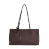 Bolso tote casual moderno y a la moda para mujer, nuevo bolso de hombro coreano de estilo coreano para el trabajo de principios de otoño, bolso de mano grande y ligero