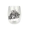 Ponto Transparente Impressível Criativo Forma de Ovo Taça de Champagne Sem Pé Taça de Vinho Tinto Taça de Whisky vidro vidro