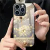 Aplicável à Capa de Vidro Temperado para Apple 18PRO 17PROMAX Dente-de-leão Capa Protetora iPhone16 Pombo 17E
