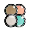 Iluminador Brillante Tridimensional de Alto Brillo, Sombra de Ojos Monocolor en Tonos Tierra con Destellos Deslumbrantes y Maquillaje Perlado