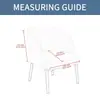 Funda para Silla Pequeña de Terciopelo de Maíz Transfronteriza, Moderna, Semicircular, con Ala Pequeña, Funda Elástica Curva Irregular Simple para Silla