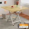 Mesa plegable, mesa de comedor cuadrada, mesa pequeña para uso doméstico, alquiler de apartamentos pequeños, mesa de comedor sencilla, mesa cuadrada