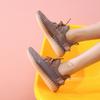 Zapatos de coco de palomitas de maíz 2021 primavera zapatilla de pareja de mujer versátil casual estilo coreano transpirable suela suave zapatos para correr