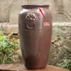 Fuente de Agua Tradicional de Cascada con Agua Circulante, Acuario Ecológico, Maceta de Cerámica para Paisajismo, Paisaje de Jardín, Estanque de Peces