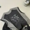 Conjunto de Colete de Verão para Meninos Fino Verão Fresco Bonito Fashion Patchwork Estilo Coreano Crianças Camiseta sem Mangas Shorts Tendência Fresco