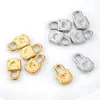 Colgante de Candado Pequeño en Forma de Corazón Electrochapado al Vacío en Oro Acero Inoxidable Accesorios para Joyería DIY Colgante para Collar Colgante Pequeño que Conserva el Color