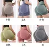 Pantalones de Yoga Sin Costuras de Cintura Alta Estilo Europeo y Americano Cadera de Durazno para Mujer Ropa Deportiva de Entrenamiento Ajustada Cadera Naked Fitness
