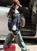 Abrigo para Niñas Estilo Primavera y Otoño 2026 Nuevo Estilo Niños Grandes Otoño Elegante Superior Ropa Informal para Niños de Dos Piezas Falsas con Capucha