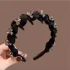 Tiara de Diamantes Brilhantes de Alta Qualidade com Dentes, Tiara Antiderrapante, Acessório de Cabelo de Luxo Leve, Presilha de Cabelo, Acessório de Cabelo para Lavar o Rosto
