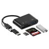 Um grande número de leitores de cartão tipo C em estoque, tipo C, telefone celular Android, computador multifuncional OTG2.0 SD/TF U disk