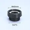 Accesorios para Válvula de Barril Ton IBC Adaptador de Plástico Cubo Tanque Ton Diámetro Variable a 1/2 Pulgada, 3/4 Pulgada, 1 Pulgada Se Puede Conectar a Manguera