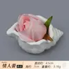 Pintura al Óleo Simulada Capullo de Rosa Accesorios Hechos a Mano DIY Material de Flor para Boda Flor Retro Pequeño Capullo de Flor Decoración de Pared Floral