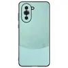 Adecuado para funda de teléfono Huawei nova10, cubierta protectora Huawei nova10Pro, empalme de cuero liso, funda antigolpes de protección completa