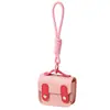 Capa de Fone de Ouvido com Design Original Novo e Toque de Luxo, Acessórios Pequenos para Meninas, Porta-Moedas, Pingente de Couro PU, Chaveiro, Atacado