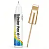 Suministro Exclusivo Transfronterizo de Bolígrafos Reparadores de Pintura de Coche, Set de Pintura y Barniz Reparador de Rayones Blanco Perla y Negro, Personalizado por la Fábrica de Origen