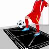 Entrenamiento de Pisadas de Fútbol Tapete Antideslizante Control de Balón Deportivo Tapete de Pasos Aislamiento Acústico para Interior Tapete de Acondicionamiento Físico