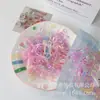 Gomas de Pelo de Goma Gruesas de Colores Coreanas Empacadas al por Mayor Alta Elasticidad No Daña el Cabello Bebé Desechables para Niños y Niñas
